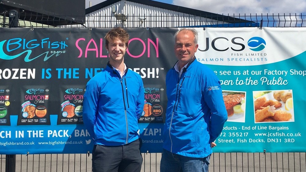 Jack and Andy in their Triathlon Challenge jackets!