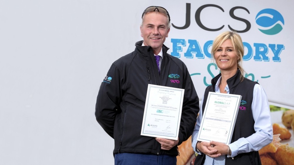 GlobalGAP and ASC Chain of Custody certifications